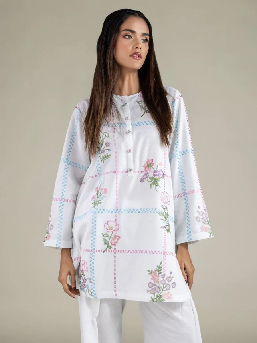 FLORAL KURTA