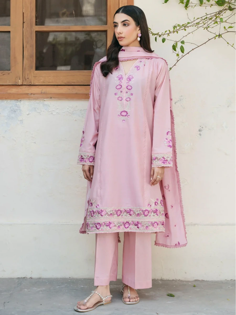 BALLETT MANNATH EMBROIDERED SUIT 3 PC