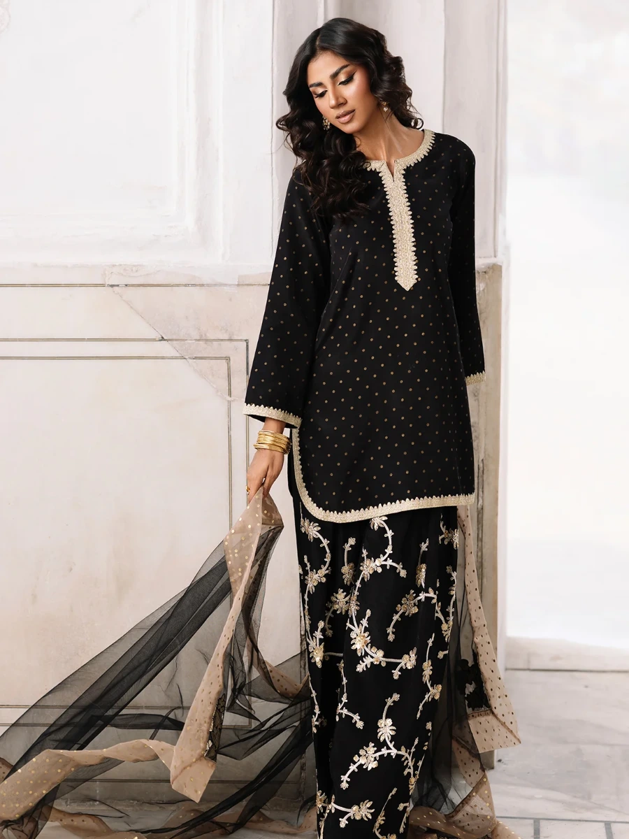 EMBROIDRED 3 PC SUIT