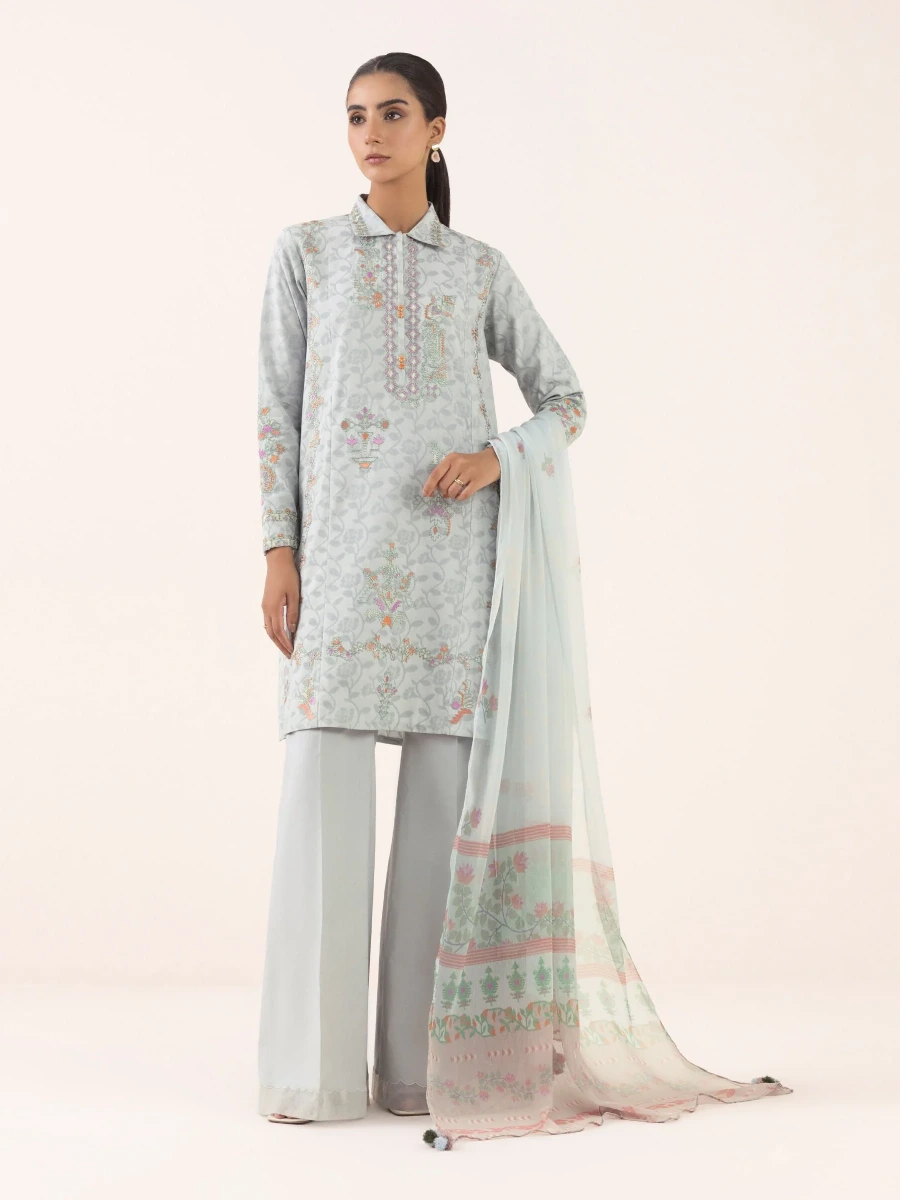 EMBROIDERED SUIT 3 PC