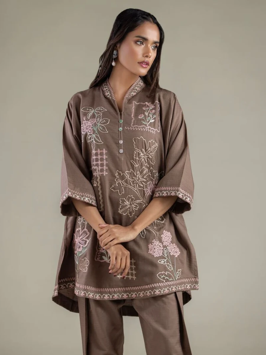 V-NECK KURTA