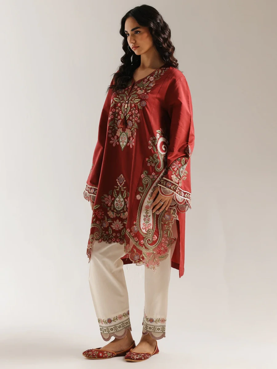 EMBROIDERED SUIT 3 PC