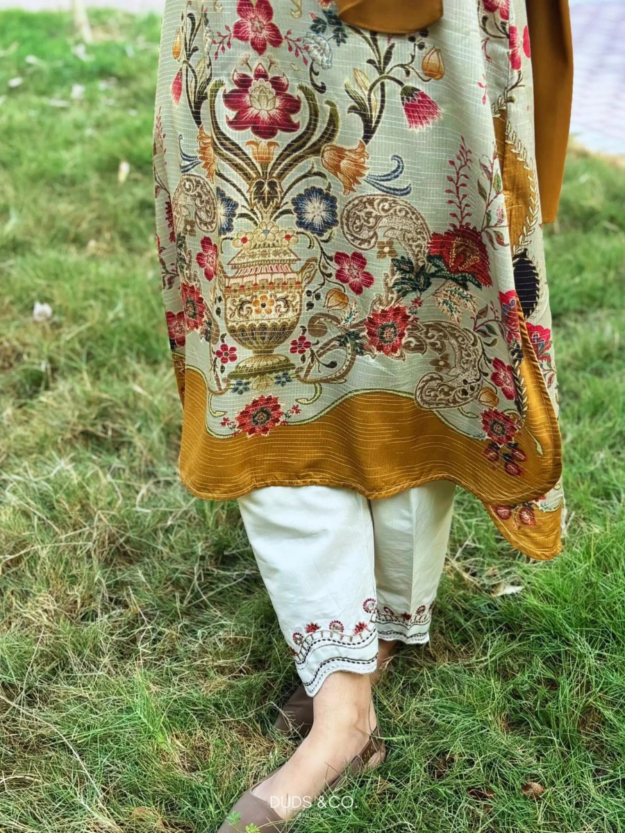 PRINTED SUIT 2 PC