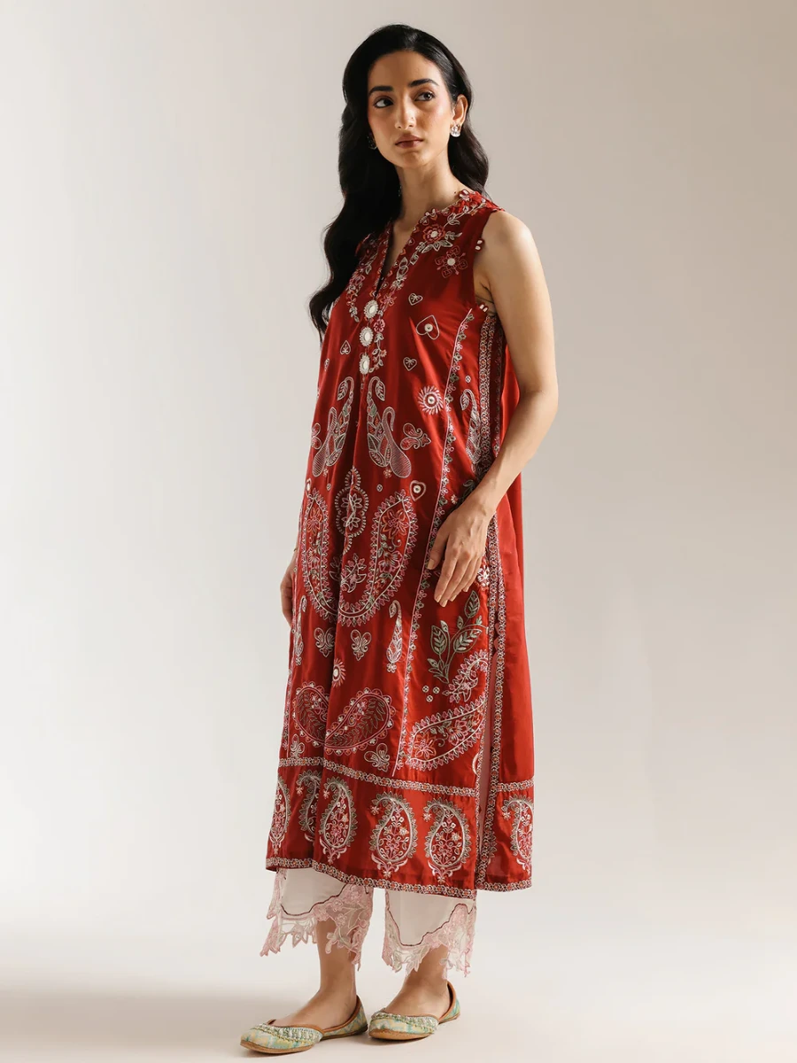 EMBROIDERED SUIT 3 PC