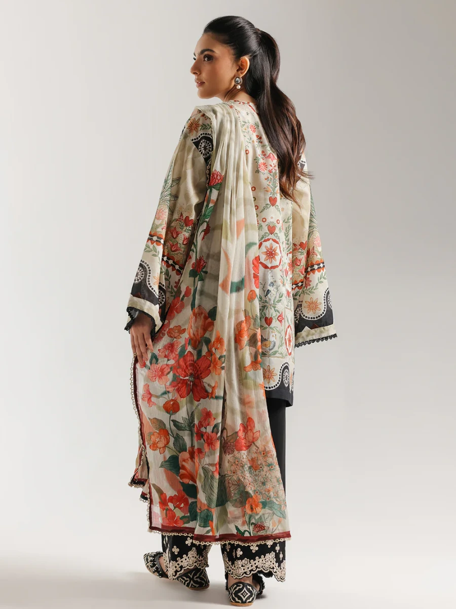 EMBROIDERED SUIT 3 PC