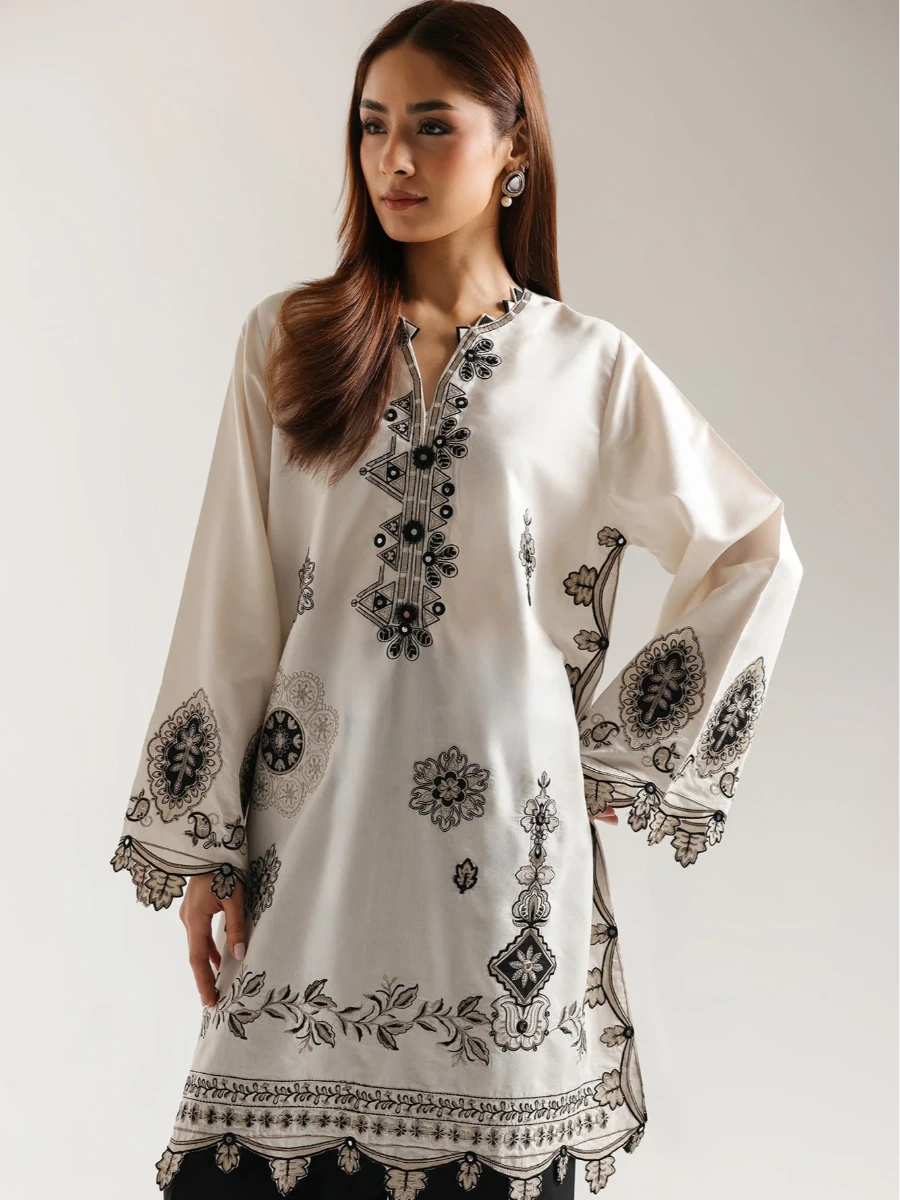 EMBROIDERED SUIT 2 PC