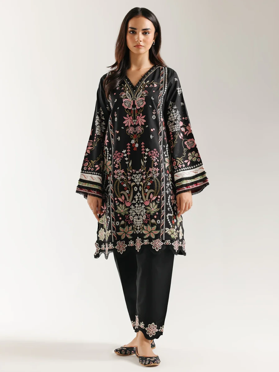 EMBROIDERED SUIT 2 PC