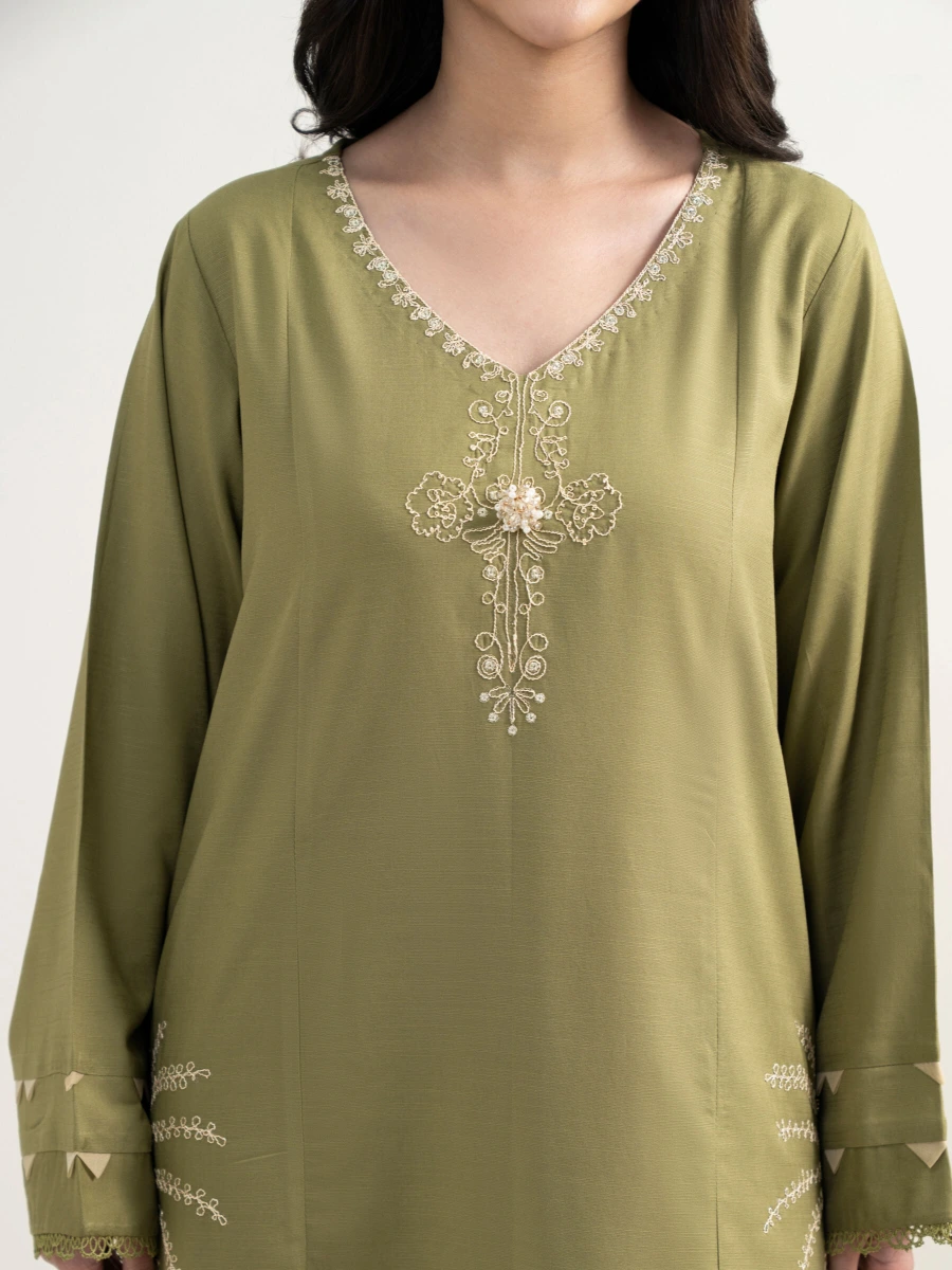EMBROIDERED SUIT 3 PC